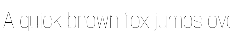 Preview of Base Neue Trial Thin font