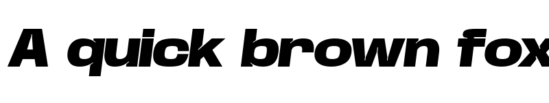 Preview of Base Neue Trial Wide Black Oblique font