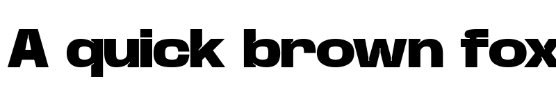 Preview of Base Neue Trial Wide Black font