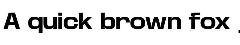 Preview of Base Neue Trial Wide Bold font