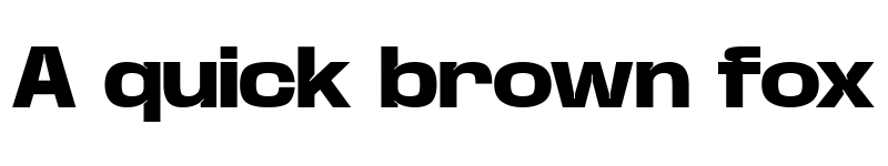 Preview of Base Neue Trial Wide Extra Bold font