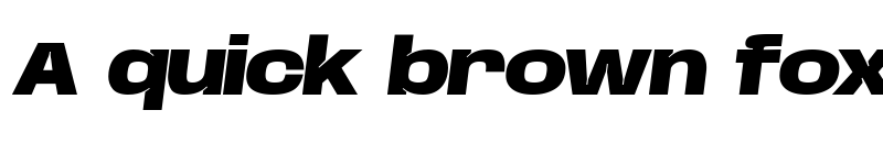 Preview of Base Neue Wide Black Oblique font