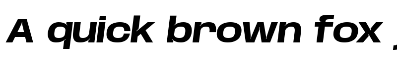 Preview of Base Neue Wide Bold Oblique font