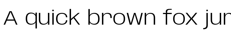 Preview of Base Neue Wide Light font