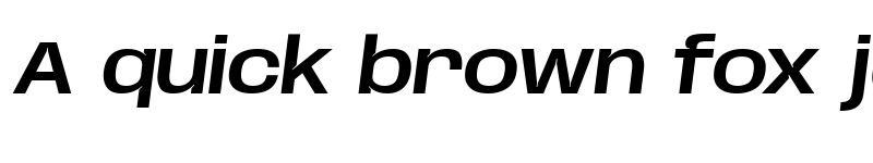 Preview of Base Neue Wide Semi Bold Oblique font