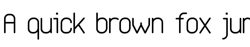 Preview of Base4 Regular font