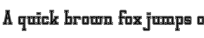Preview of Baseballer Demo Shadow font