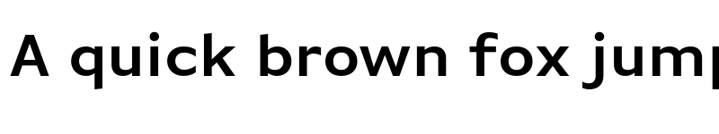 Preview of Basic Gothic Pro Demibold font