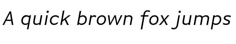 Preview of Basic Gothic Pro Italic font