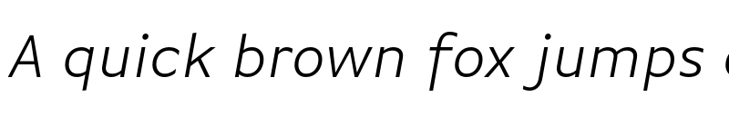 Preview of Basic Gothic Pro Light Italic font
