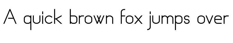 Preview of Basicaline Regular font