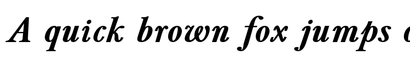 Preview of Baskervald ADF Std Bold Italic font
