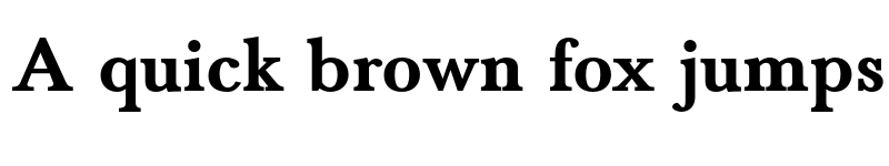 Preview of Baskervald ADF Std Bold font