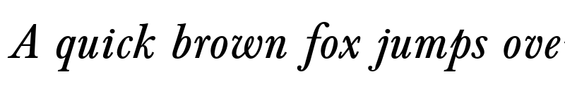 Preview of Baskervald ADF Std Italic font