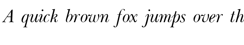 Preview of Baskerville Light-Italic font