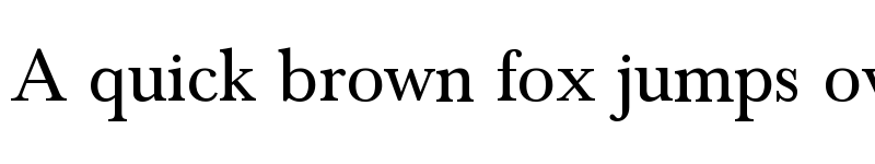 Preview of Baskerville Normal font