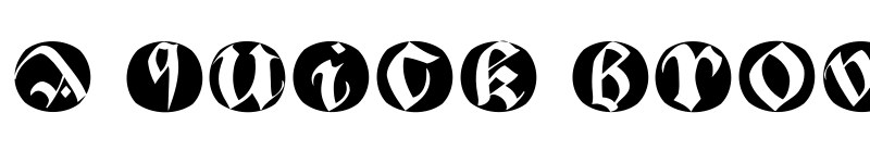 Preview of BastardaButtonsBeta Regular font