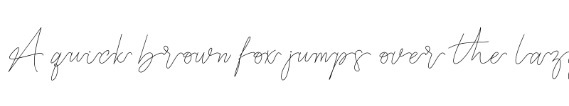 Preview of Bastians Regular font