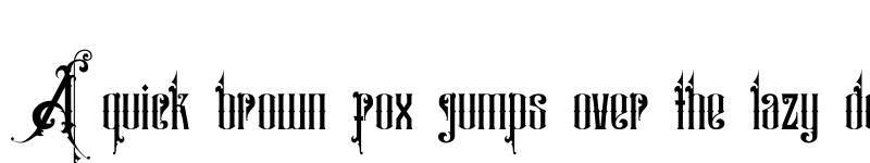 Preview of Bastille Vredeburg Demo Regular font