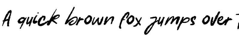 Preview of Batang Tebo Regular font