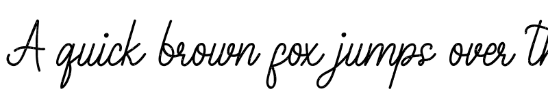 Preview of Batherly Demo Regular font