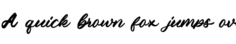 Preview of Bathiora Regular font