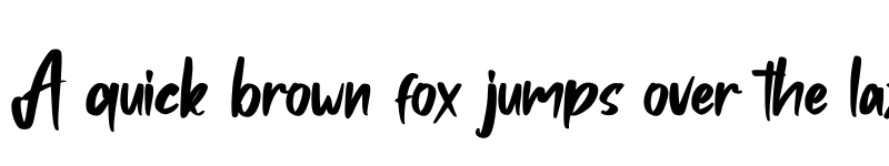 Preview of Batrade Regular font