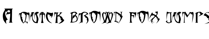 Preview of Bats&Dragons-Abaddon Bats&Dragons-Abaddon font