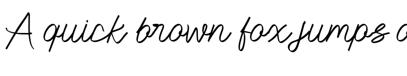 Preview of Battoh script Regular font