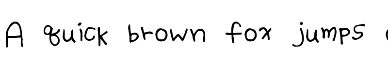 Preview of Batty Girl Regular font