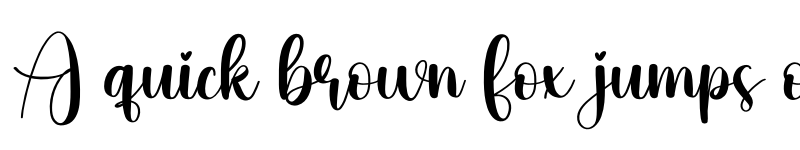 Preview of Bauble Regular font