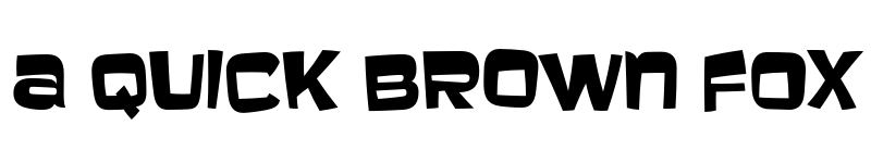 Preview of Baveuse Regular font