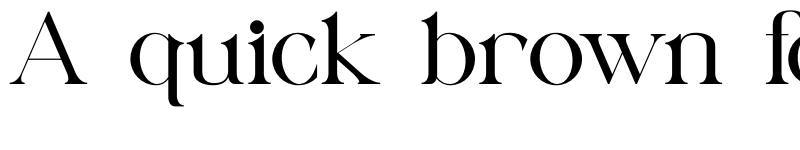 Preview of Bavicka Regular font