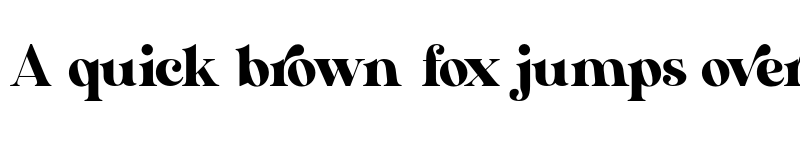 Preview of Bavista Soulare Normal font