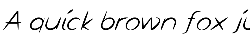 Preview of Bayou Regular font