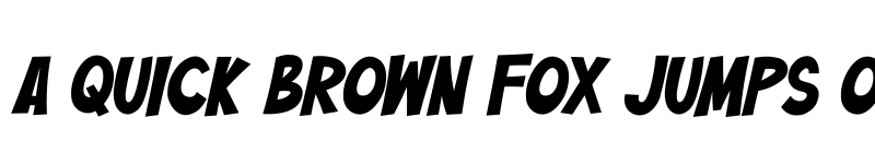 Preview of Bazinga! Regular Italic font