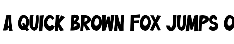 Preview of Bazinga! Regular font