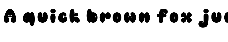 Preview of Bazoka Regular font