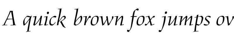 Preview of BC Figural Grand Italic font