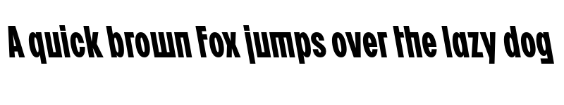 Preview of BC Ludva Bold BackSlant font