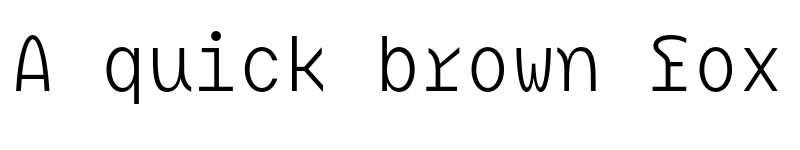 Preview of BC Mikser Regular font