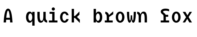 Preview of BC Mikser SemiBold font