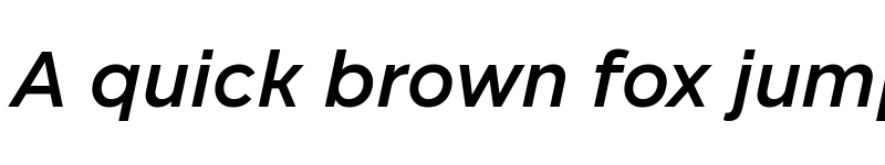 Preview of BD Megatoya Semi Bold Italic font
