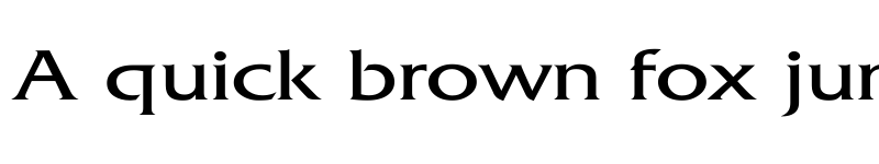 Preview of BD Quattra Regular font