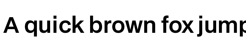 Preview of BDO Grotesk DemiBold font