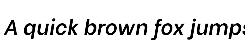 Preview of Be Vietnam SemiBold Italic font