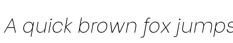 Preview of Be Vietnam Thin Italic font