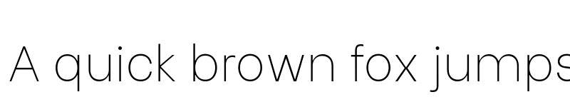 Preview of Be Vietnam Thin font