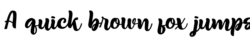 Preview of Beabella Regular font