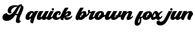 Preview of Beadly Regular font